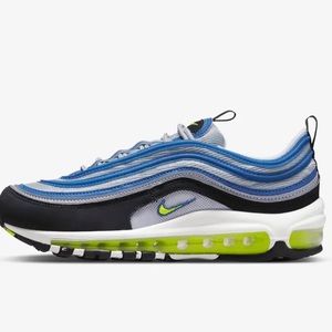 NWOB Air Max 97 - Atlantic Blue & Voltage Yellow